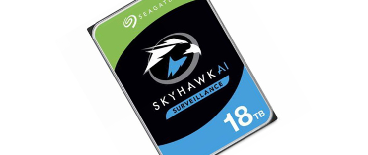 希捷于2020年10月2日发布SkyHawk AI 18TB酷鹰机械硬盘，为AI监控平台定制