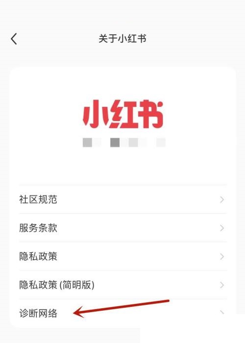 《小红书》诊断网络查看方法介绍